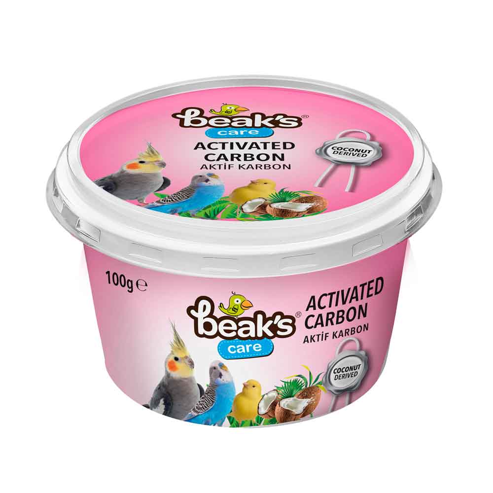Beaks Kuş Kömürü Hindistan Cevizli Aktif Karbon 100 Gr